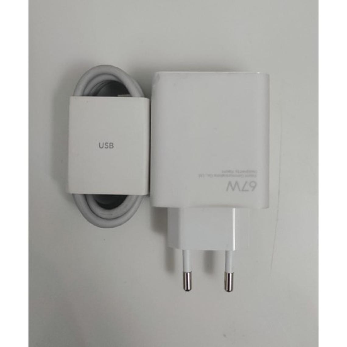 Xiaomi Turbo Xiaomi 67W Orijinal Şarj Aleti + Type-C Kablo