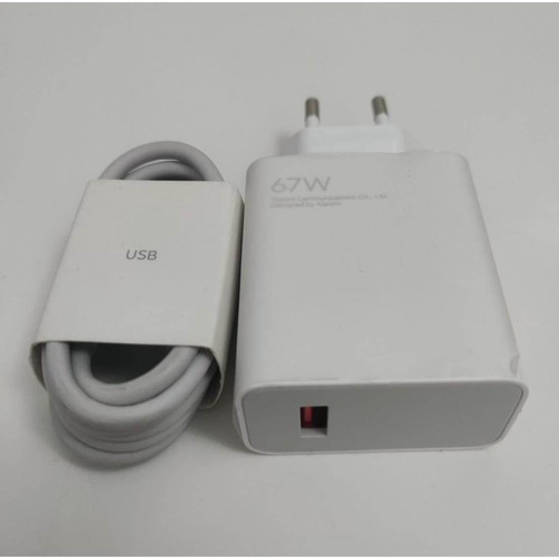 Xiaomi Turbo Xiaomi 67W Orijinal Şarj Aleti + Type-C Kablo