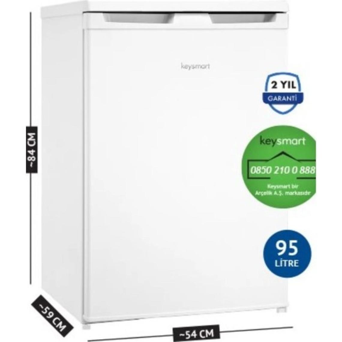 Keysmart 3 Çekmeceli Derin Dondurucu
