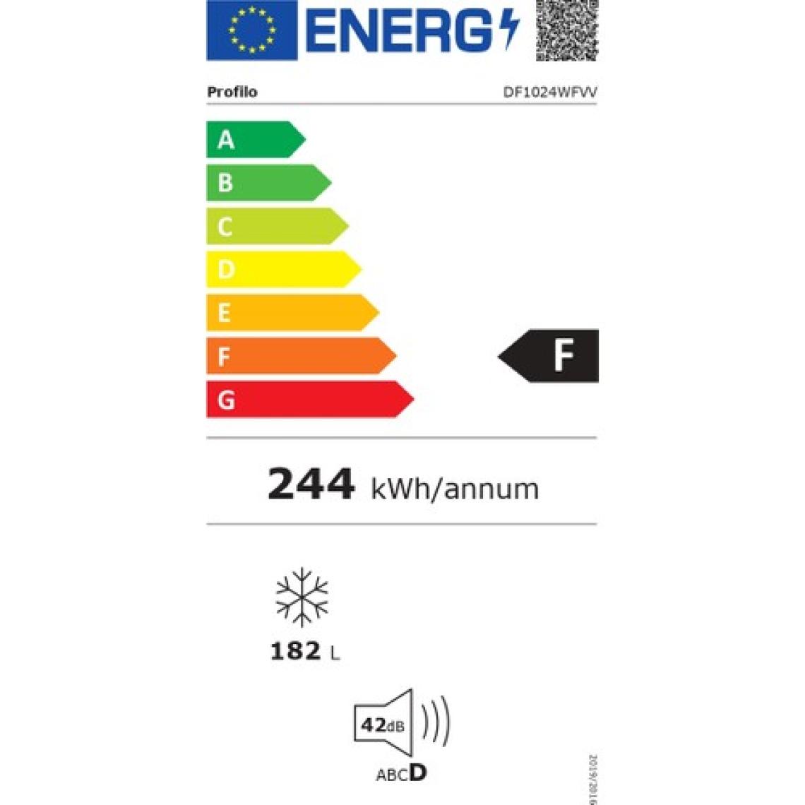 Profilo DF1024WFVV F Enerji Sınıfı 182 lt 6 Çekmeceli Derin Dondurucu
