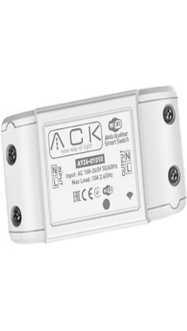 Ack Wi-Fi Akıllı Anahtar AY26-01010