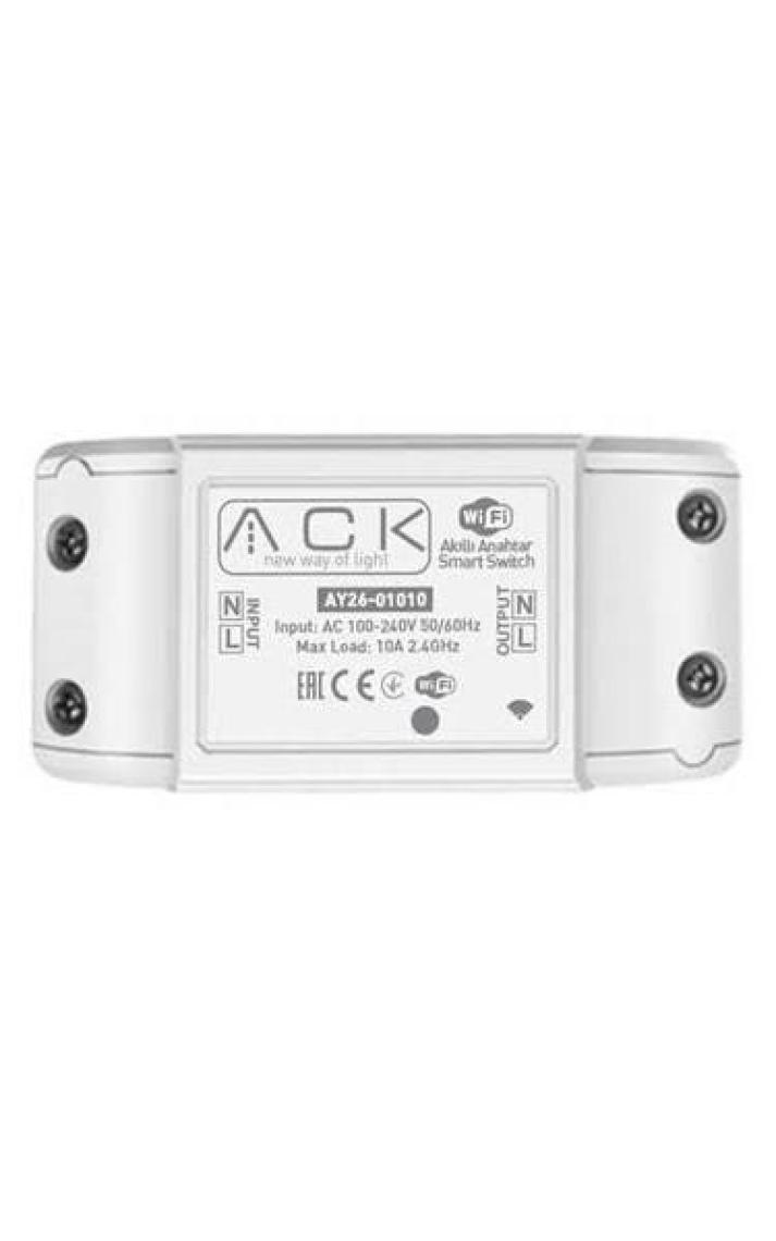 Ack Wi-Fi Akıllı Anahtar AY26-01010