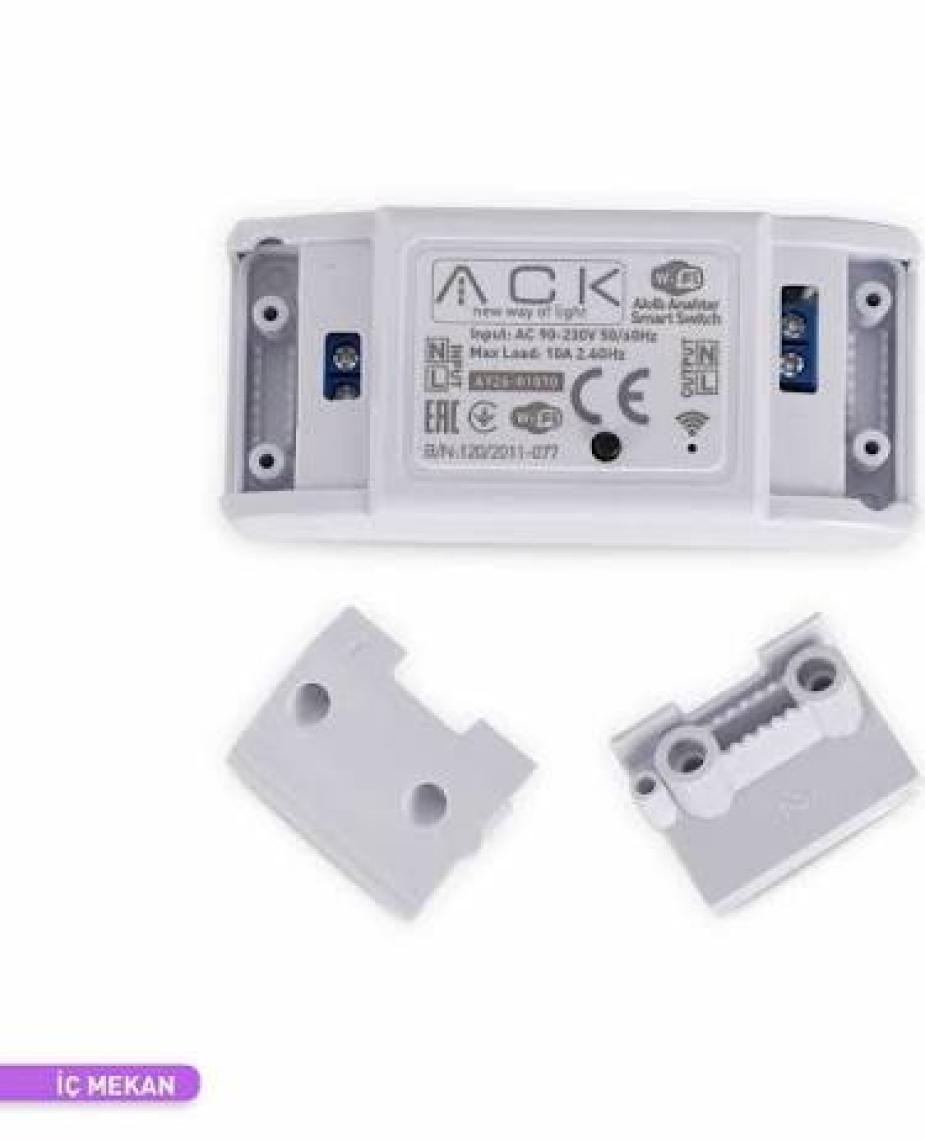 Ack Wi-Fi Akıllı Anahtar AY26-01010