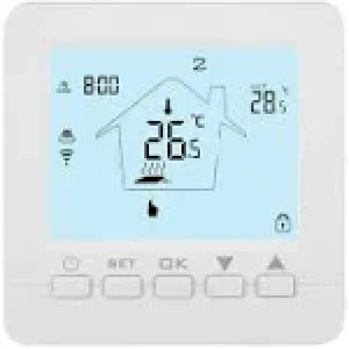 Alpsmart As880K Wifi Akıllı Uzaktan Kombi Kontrol Ünitesi (Kablolu) Tuya Uyumlu