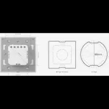 Sonoff TX Ultimate Akıllı Dokunmatik Duvar Anahtarı 2 Kanallı