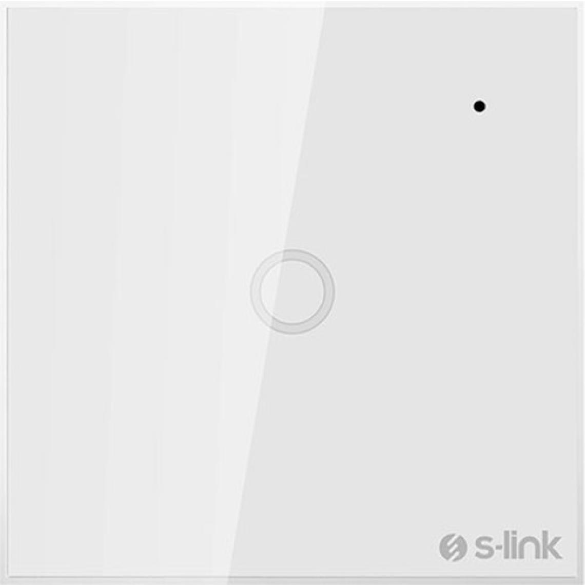 S-Link Swapp SL-EG31 Kablosuz ve Dokunmatik Aydınlatma Anahtarı 1li Wifi Tuya Destekli