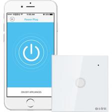 S-Link Swapp SL-EG31 Kablosuz ve Dokunmatik Aydınlatma Anahtarı 1li Wifi Tuya Destekli