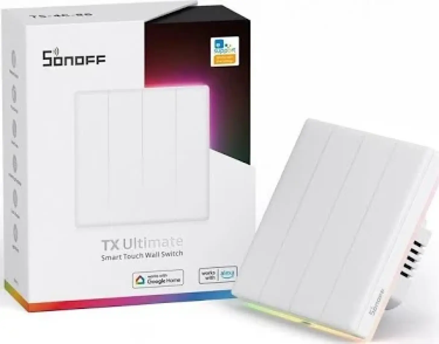 Sonoff TX Ultimate Akıllı Dokunmatik Duvar Anahtarı 4 Kanallı