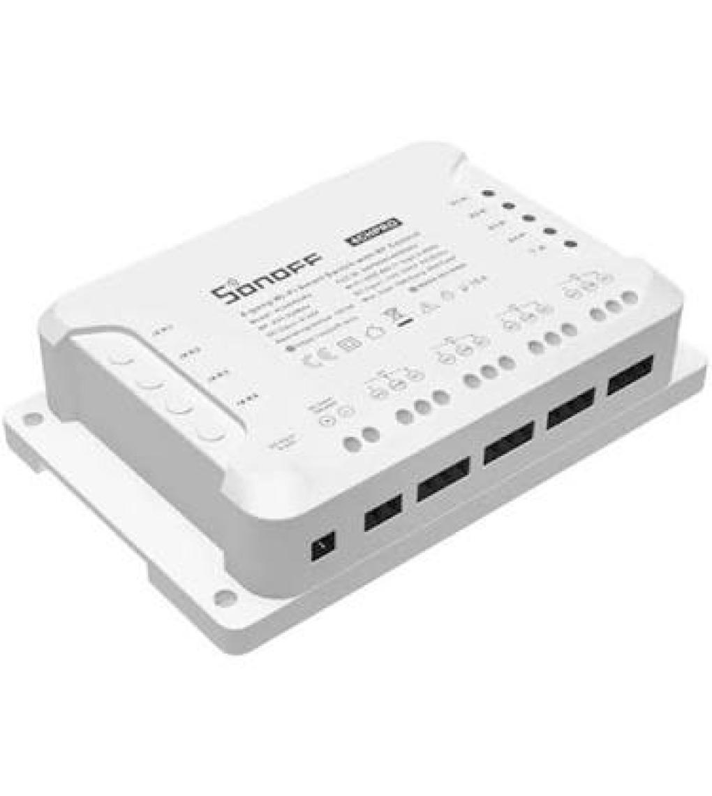 Sonoff 4CHR3 PRO 4 Kanallı Akıllı Ev Rölesi | 4 Gang 4 Çıkışlı | Uzaktan Kumanda Edilebilir