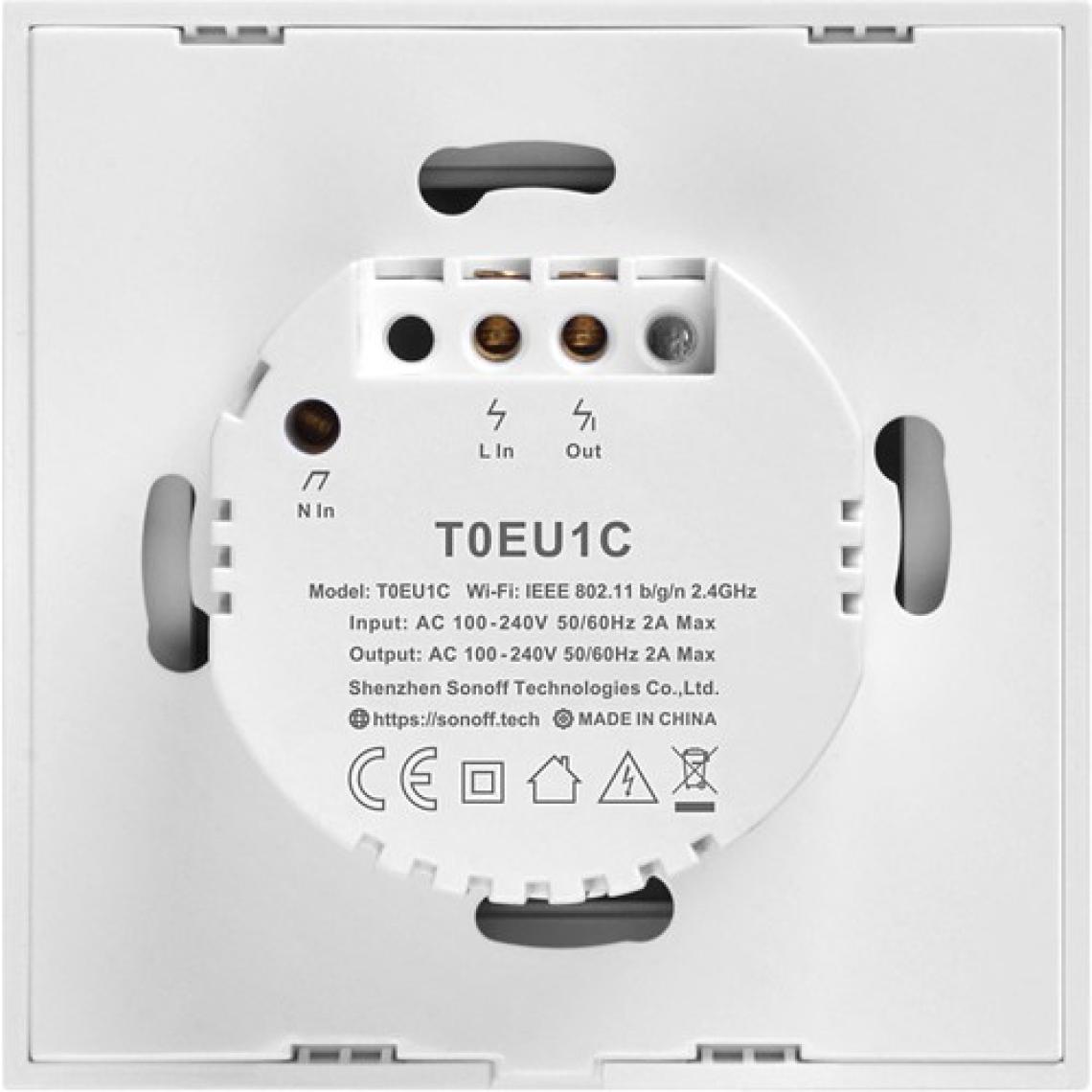 Sonoff -T0EU1C-TX Wifi Işık Anahtarı