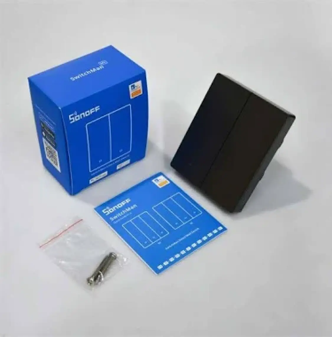 Sonoff M5-2C-80W Matter Akıllı Duvar Anahtarı 2 Kanallı