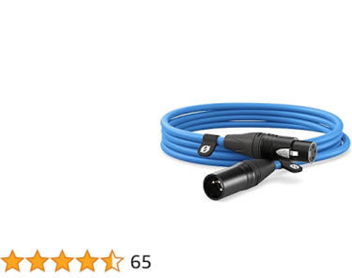 Rode Xlr Kablo 3 mt (Mavi)