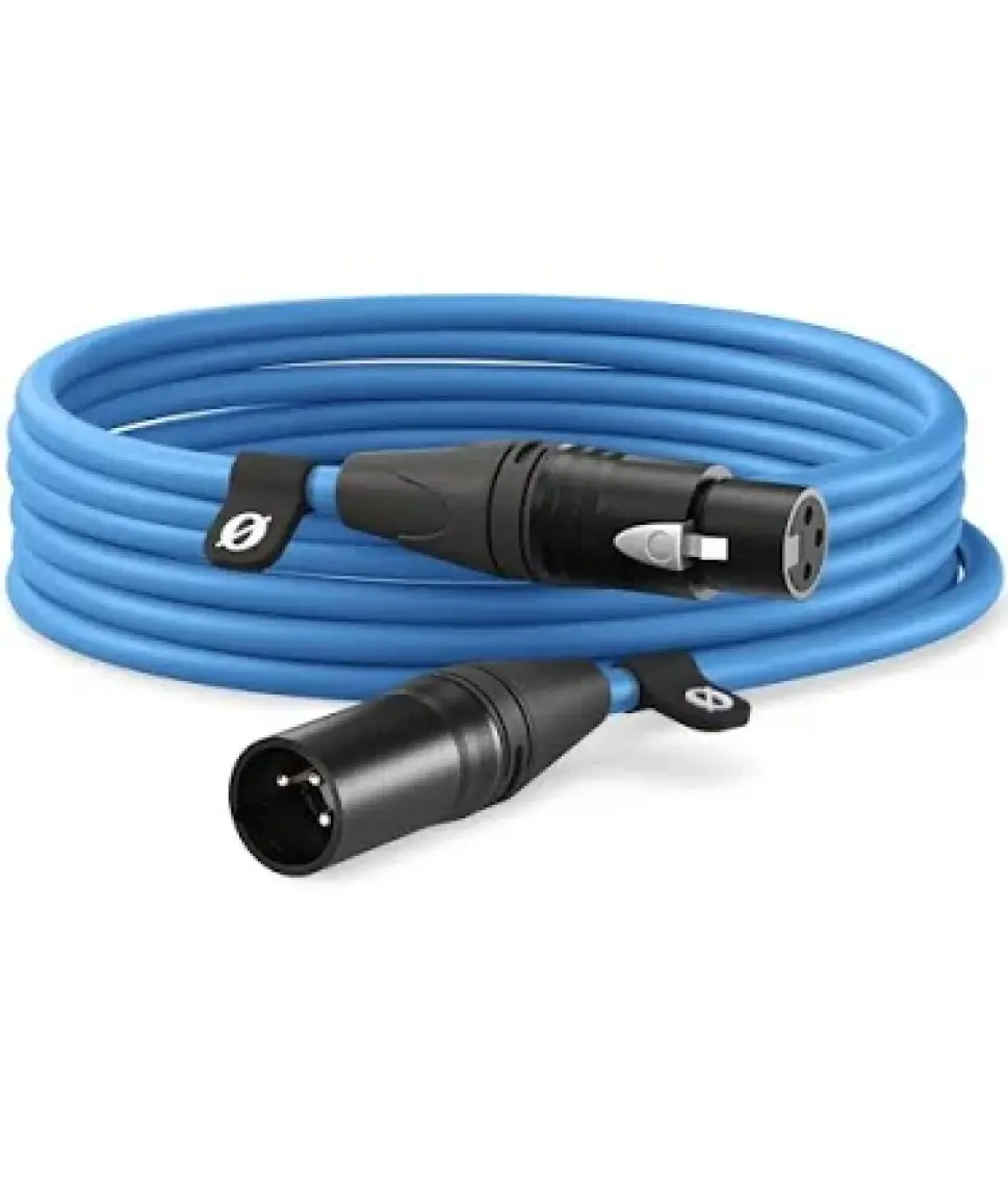 Rode Xlr Kablo 6 mt (Mavi)