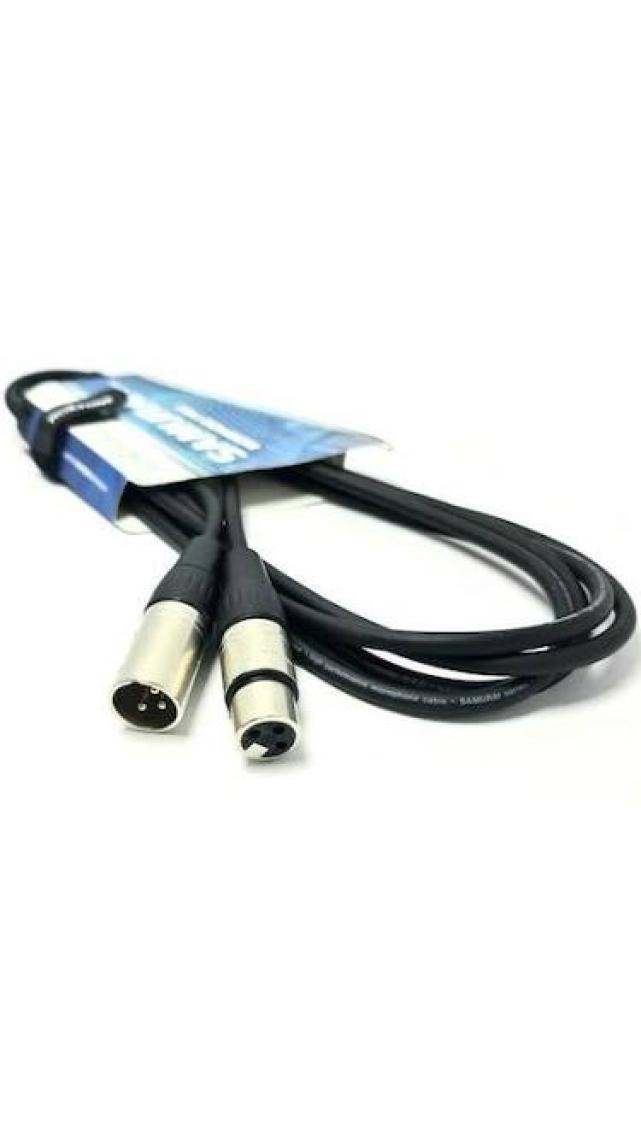 Roxtone Xlr Erkek - Xlr Dişi Mikrofon Kablosu 2 M RX-K12102