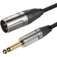 Roxtone Xlr Erkek-6.3mm Mono Jaklı Kablo 1mt RX-K13101
