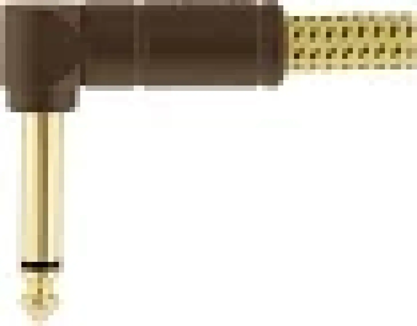 Fender Deluxe Series Instrument Cable Tweed Açılı - 4.5 Metre Enstrüman Kablosu