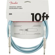 Fender Original Series Instrument Cables 3 Metre - Daphne Blue Enstrüman Kablosu