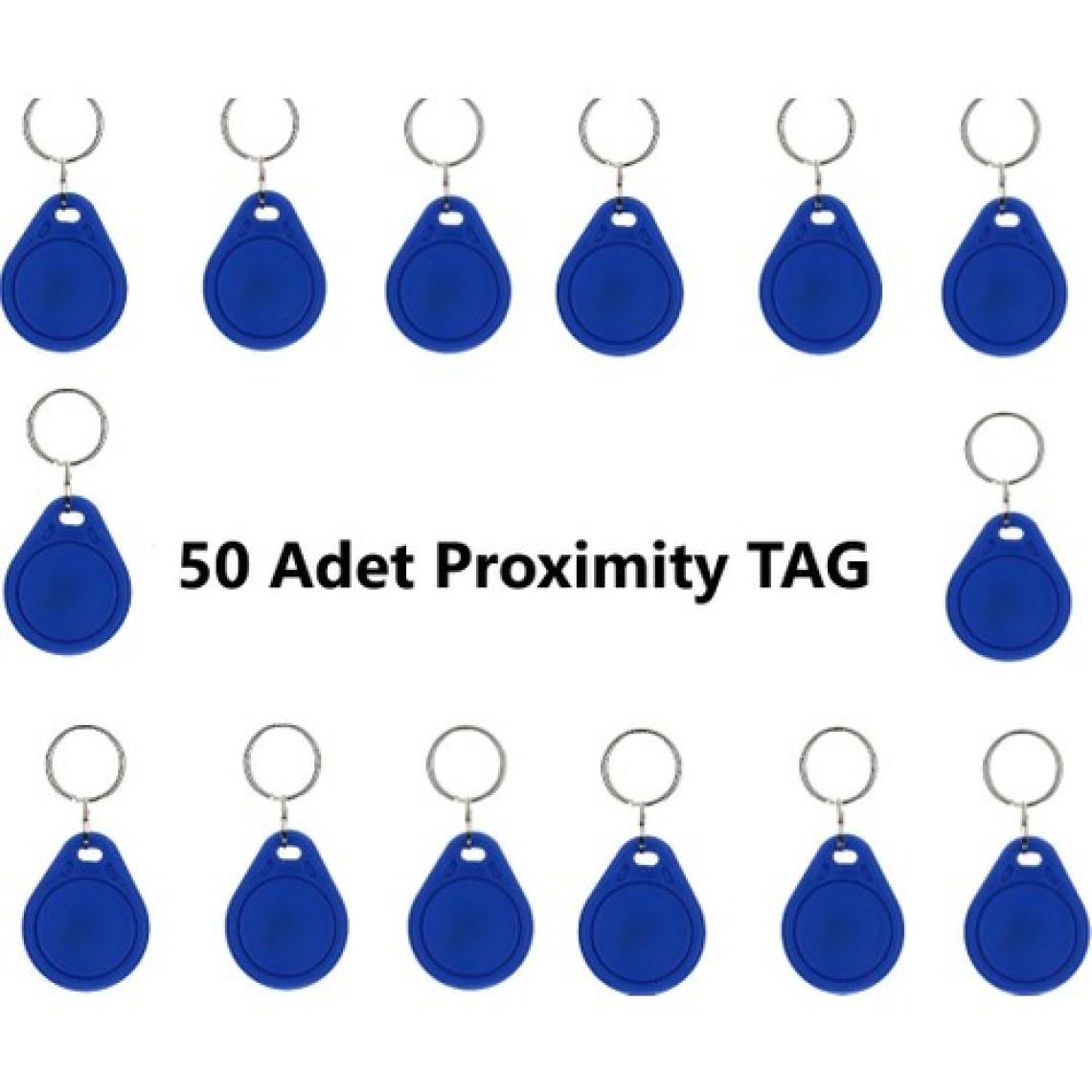Sonex Tag Manyetik Anahtarlık - 50 Adet Göstergeç Proximity Anahtarlık