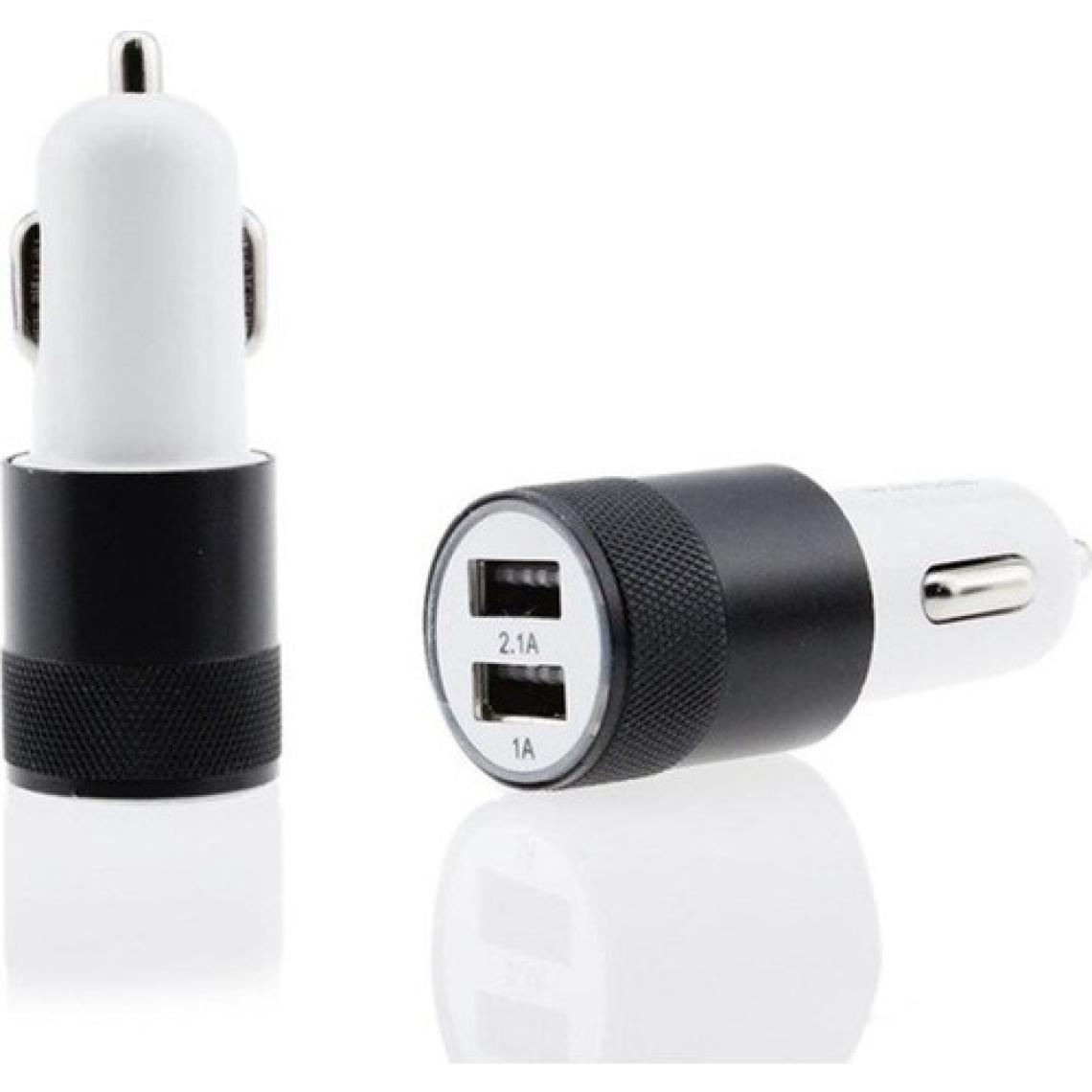 Space Çakmak Soketi Çift Usb'li-Siyah / ICCA84-2