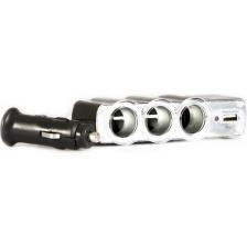 Space Oto Çakmaklık Çoğaltıcı  3xusb'li Çakmak Soketi / ICCA45