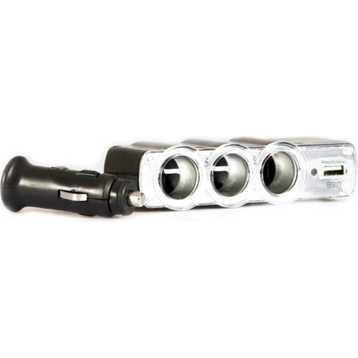 Space Oto Çakmaklık Çoğaltıcı  3xusb'li Çakmak Soketi / ICCA45