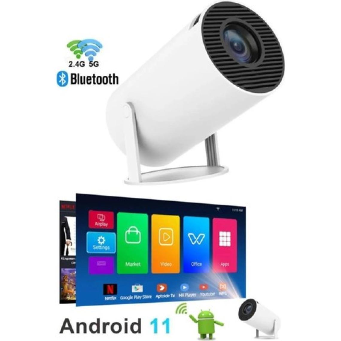 Serreha Taşınabilir Android  Projeksiyon En Güncel Versiyon Wifi Destekli Akıllı Sinema Projektör Ultra Hd