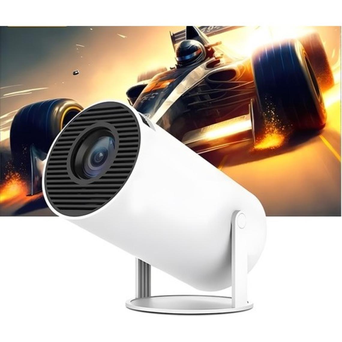 Idragon® HY300PRO Yeni Sürüm, Hızlı İşlemci, 4K Destekli Android 12 Akıllı Projeksiyon Cihazı 200ANSI 130 Inç Ekran Wifi Bluetooth HDMI