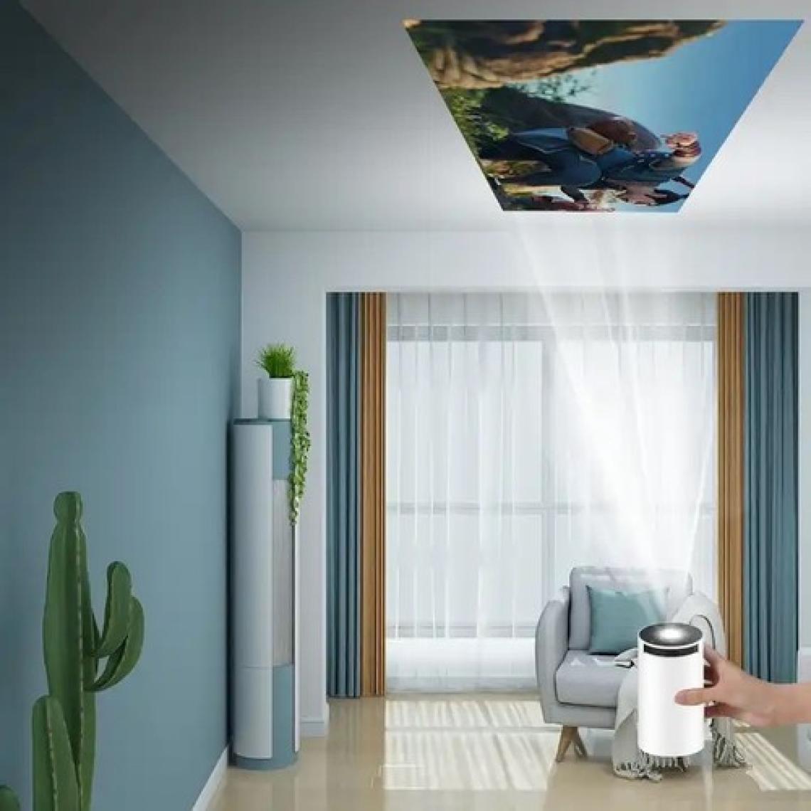 Heaven House Taşınılabilir Projeksiyon Projektör Cihazı Mini Projektör LED Projektör 4K Projektör Projeksiyon Cihazı Mini Projeksiyon LED Projektör LED Projeksiyon Taşınabilir Projeksiyon  4K Projeksiyon