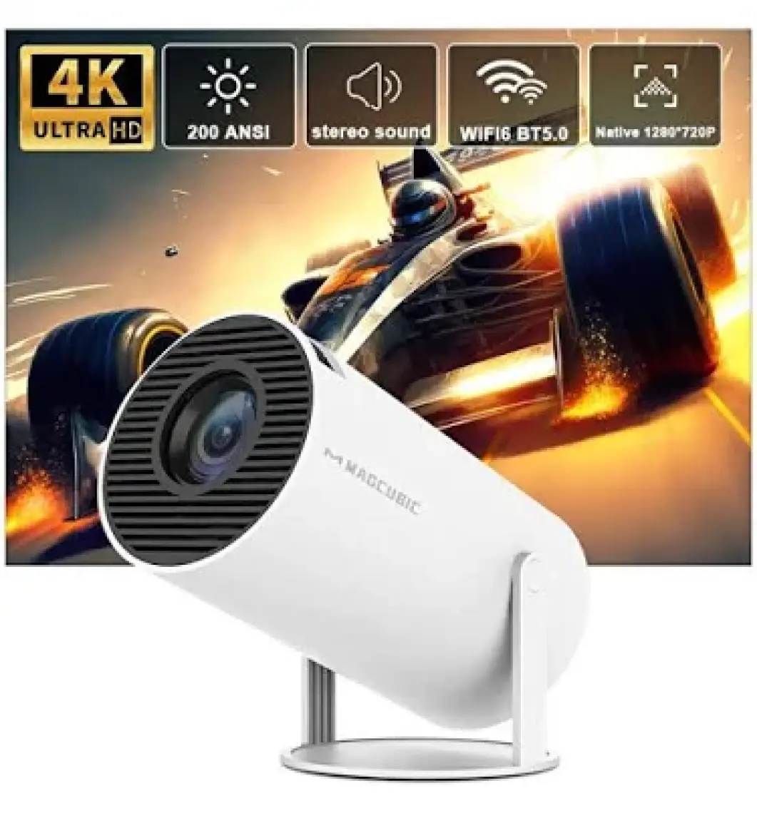 Hakopro H96 Mini Android 11.0 1080P Taşınabilir Projeksiyon Cihazı