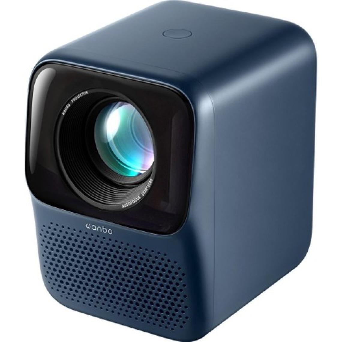 Wanbo T2 Max New 450 Lümen Full HD Wi-Fi Android Taşınabilir Mavi Mini LED Projeksiyon Cihazı