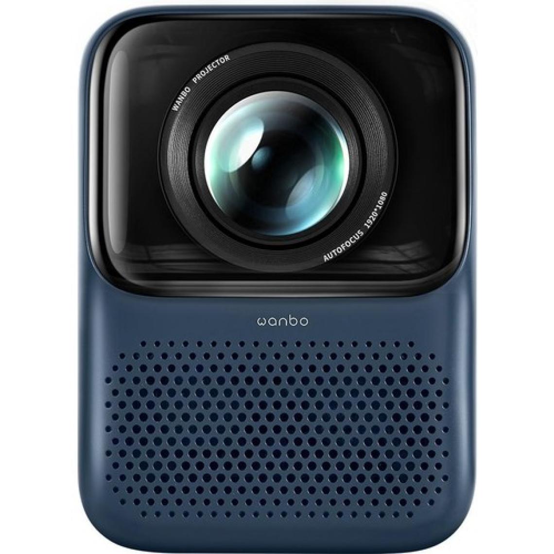 Wanbo T2 Max New 450 Lümen Full HD Wi-Fi Android Taşınabilir Mavi Mini LED Projeksiyon Cihazı