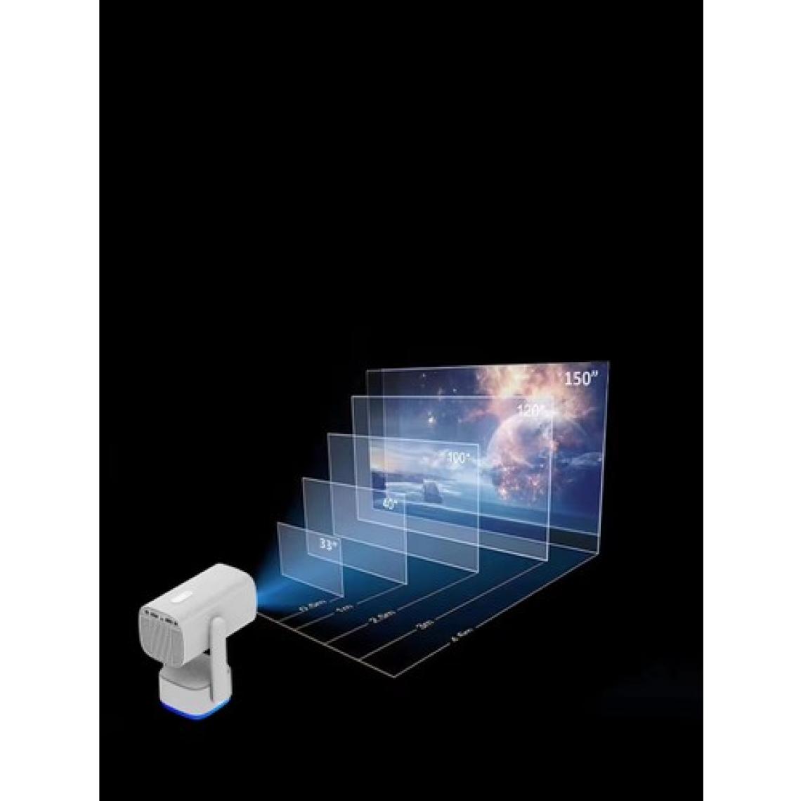 Heaven House Şarjlı Projeksiyon | Kendinden Şarjlı Projeksiyon Cihazı | Şarjlı Mini Projeksiyon | LED Projektör