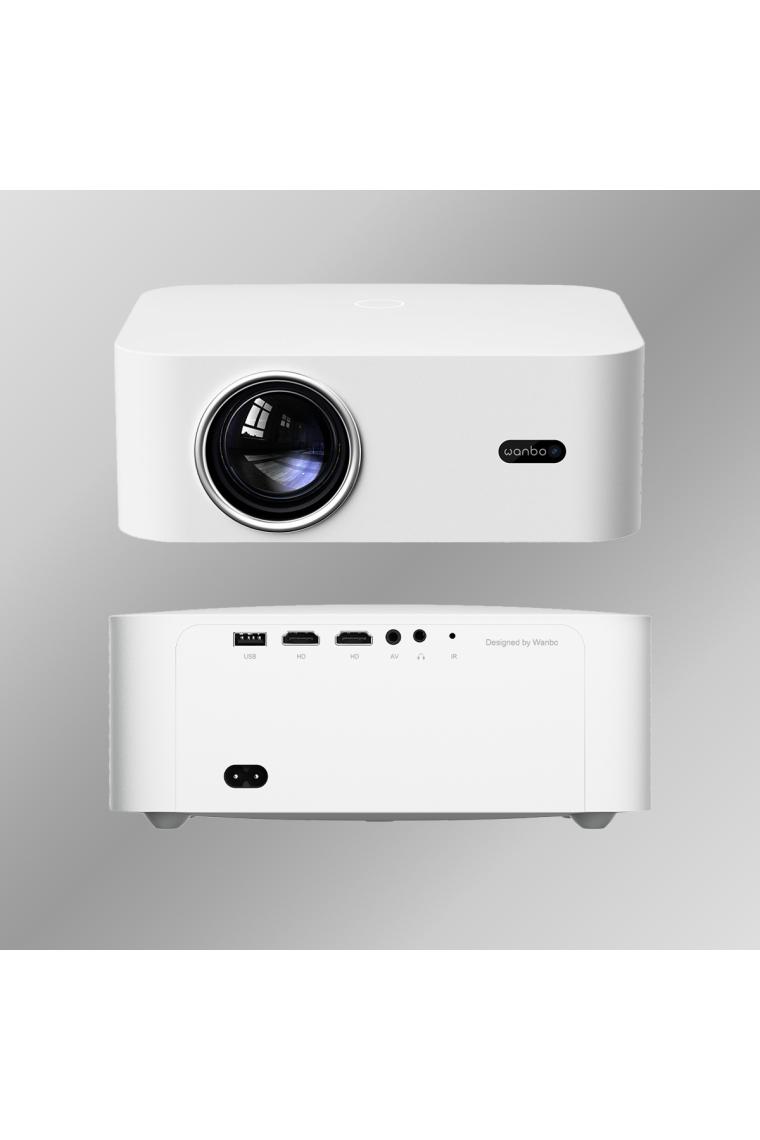 Wanbo X2 Max Projeksiyon Cihazı- Beyaz