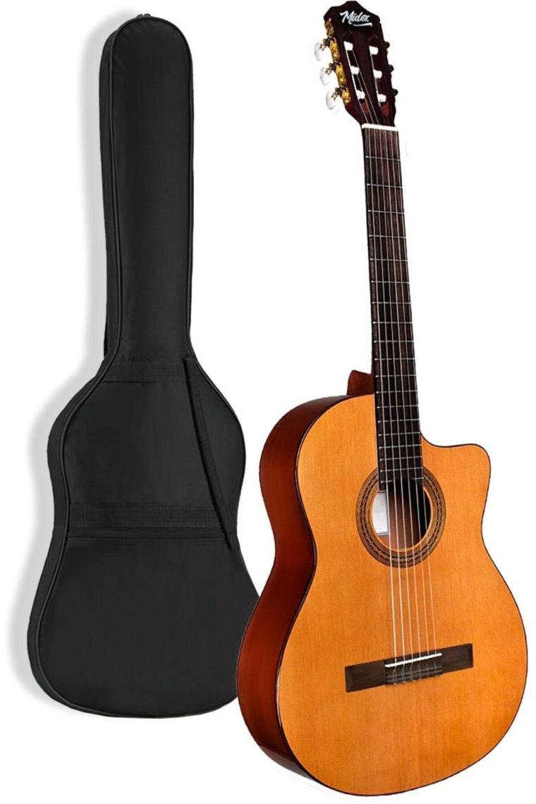 Cg-395yl Klasik Gitar 4/4 Kesik Kasa Full Set (ÇANTA ASKI TUNER METOD PENA)