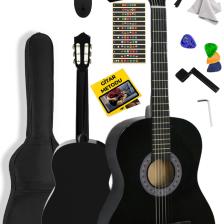 Midex CG-270BK 4/4 Boy Siyah Klasik Gitar Seti