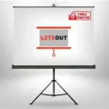 LiteOut 200x150 cm Tripod Ayaklı Taşınabilir Projeksiyon Perdesi