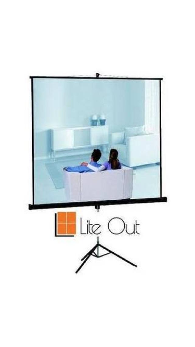 LiteOut 135x100 cm Tripod Ayaklı Taşınabilir Projeksiyon Perdesi