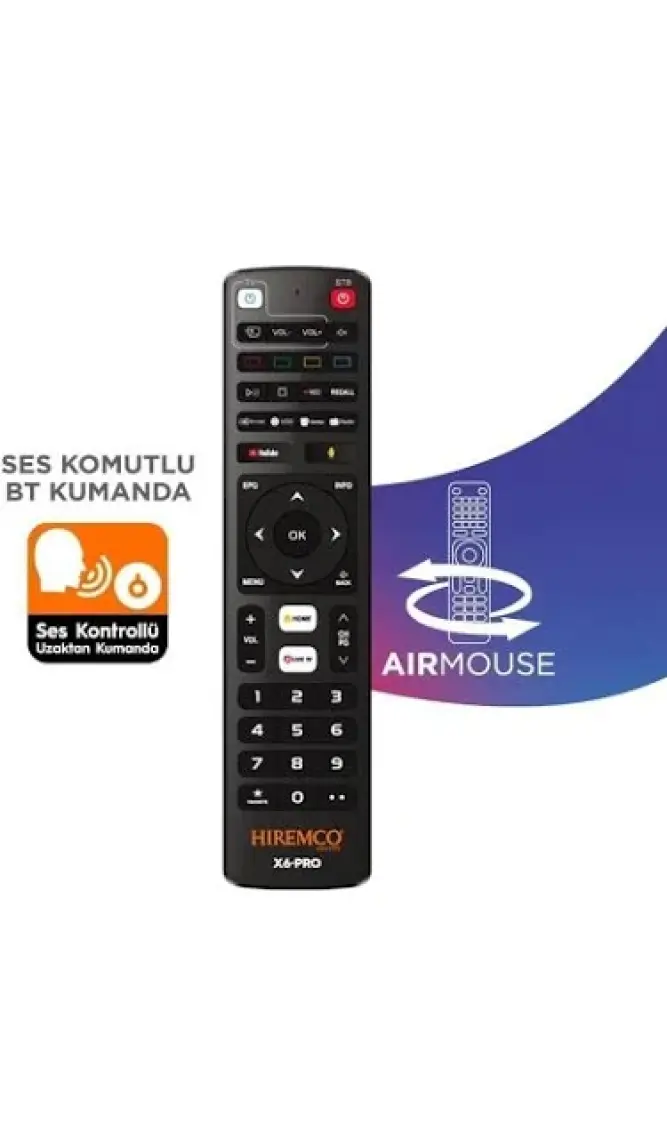 Hiremco X6 Pro Android Box