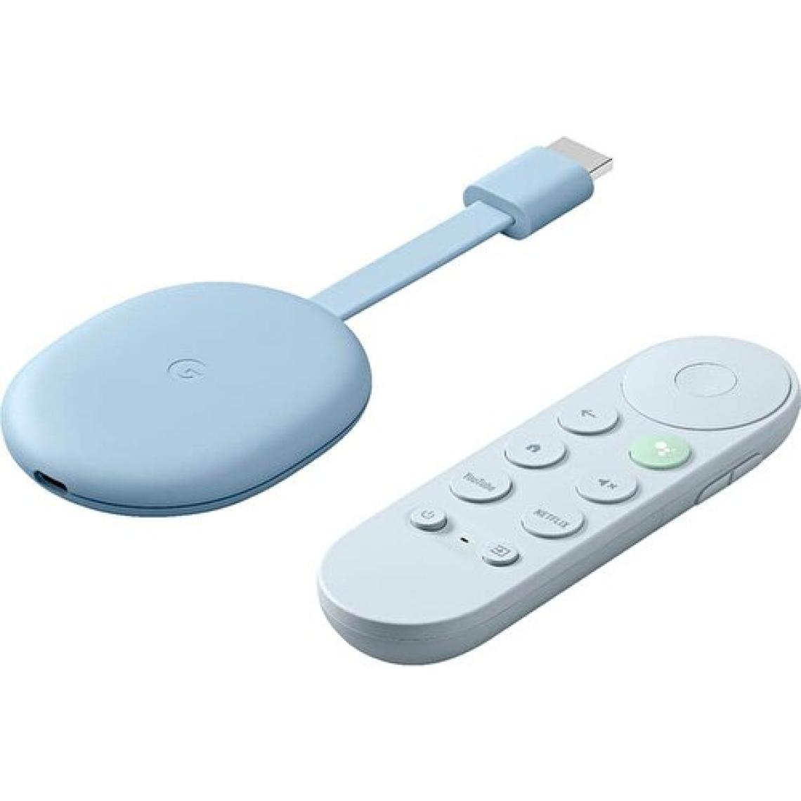 Google Chromecast 4K ve Google TV Kumanda Beyaz