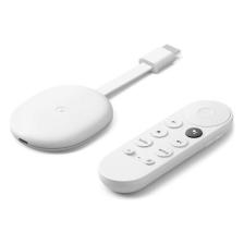 Google Chromecast 4K ve Google TV Kumanda Beyaz