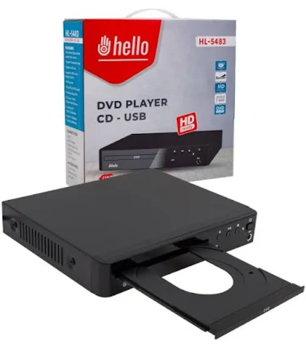 Hello Dxt Hello Hl 5483 USB HDMI Kumandalı Hd DVD Dıvx Player