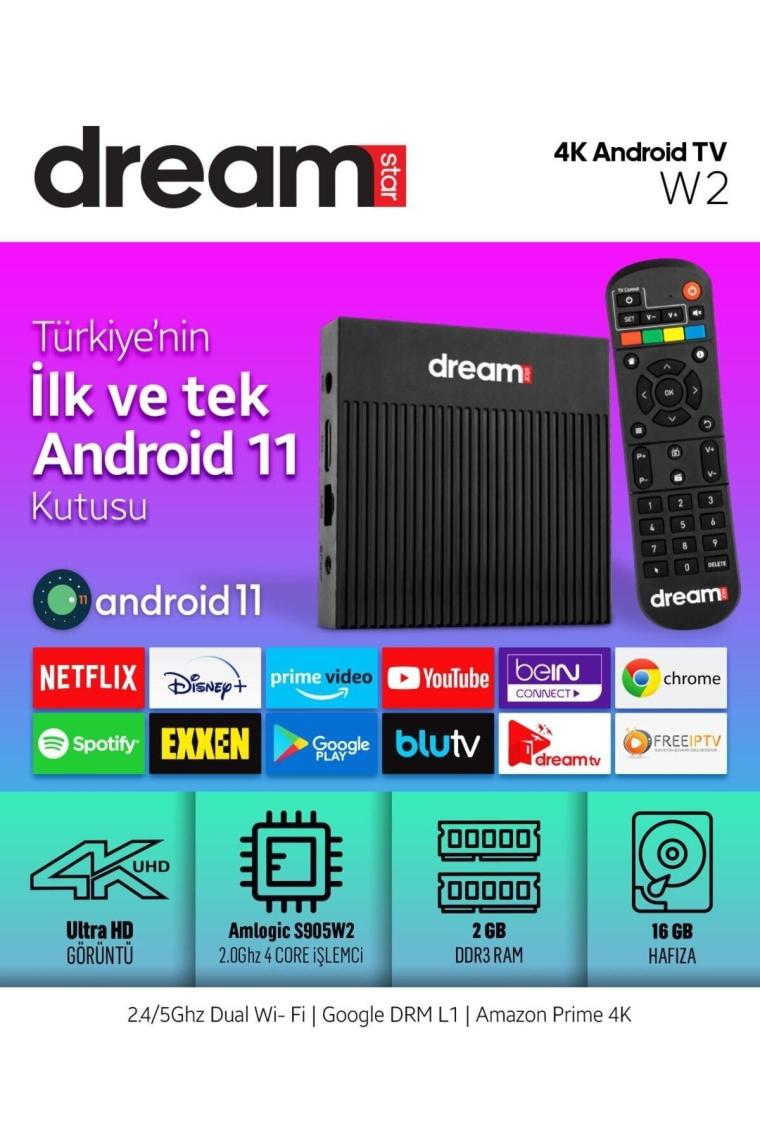 W2 4kandroid Tv Box Android 11