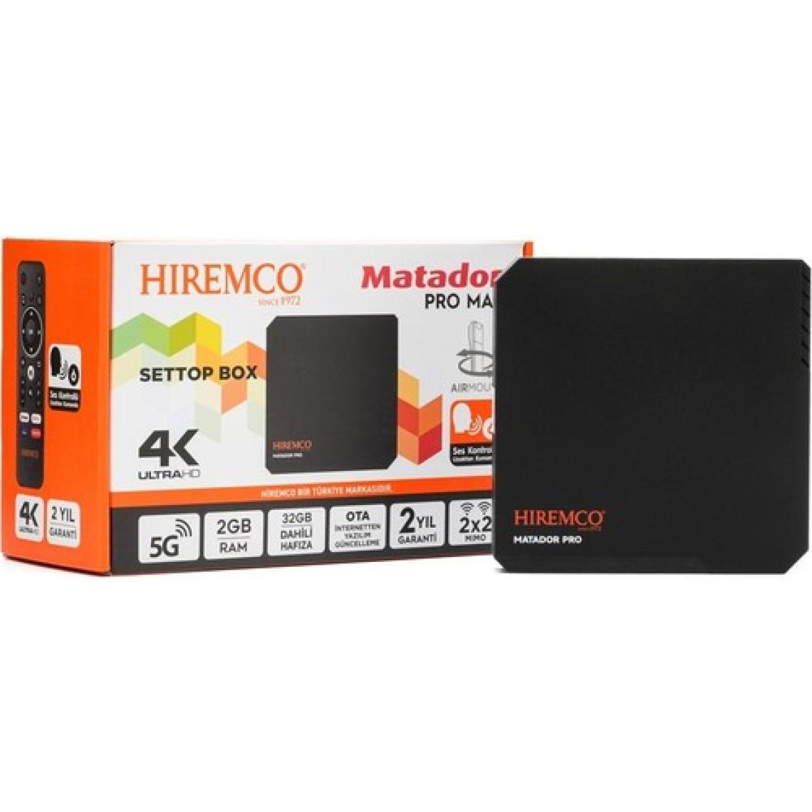 Hiremco Matador Pro Max 2-32 GB Android Box