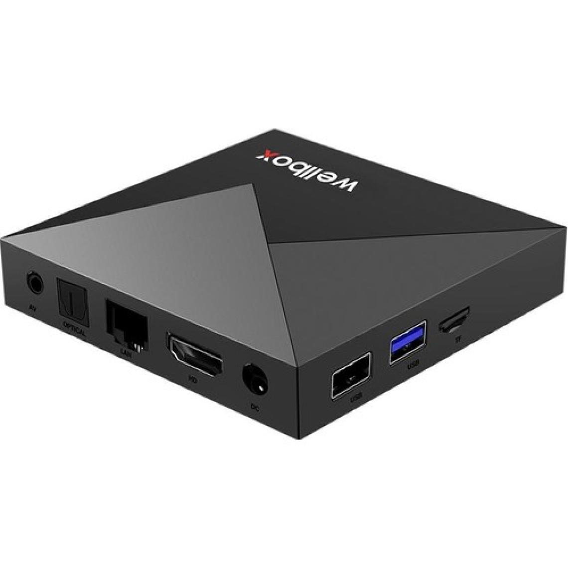 Wellbox Max3 Android TV Box Android 12 Sesli Komut 2gb Ram 16GB Hafıza