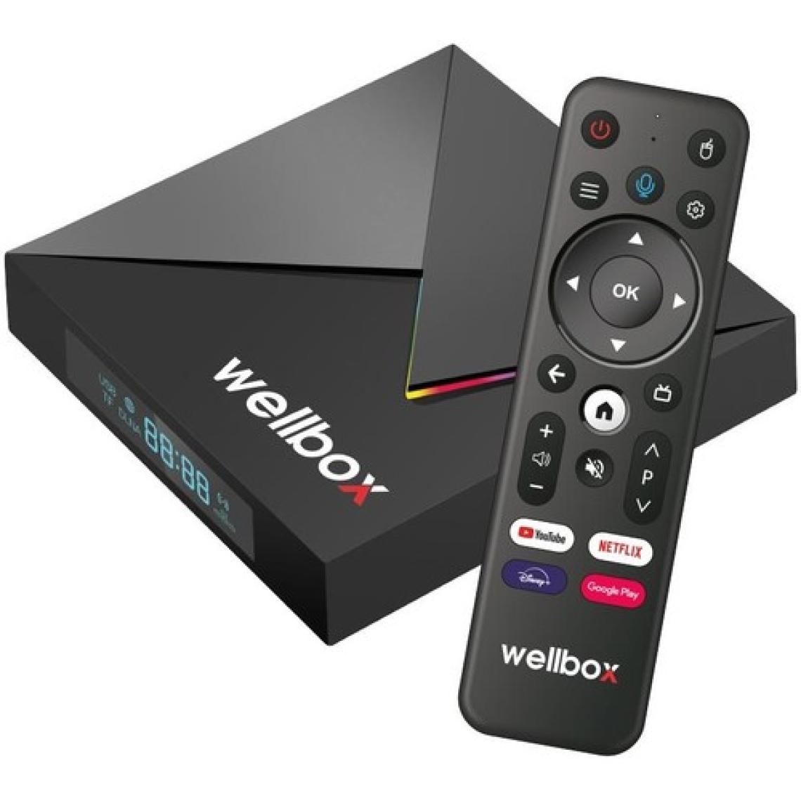 Wellbox Max3 Android TV Box Android 12 Sesli Komut 2gb Ram 16GB Hafıza