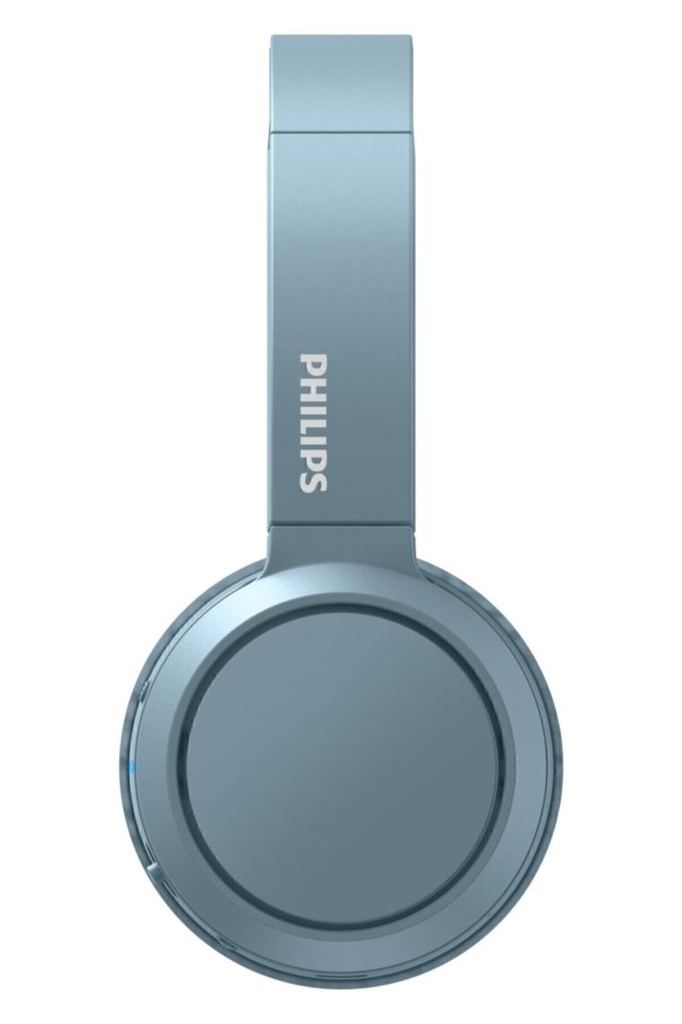 Philips TAH4205 Kulak Üstü Bluetooth Kulaklık - 29 Saat Dinleme Süreli Bas Artırma Düğmeli  - MAVİ