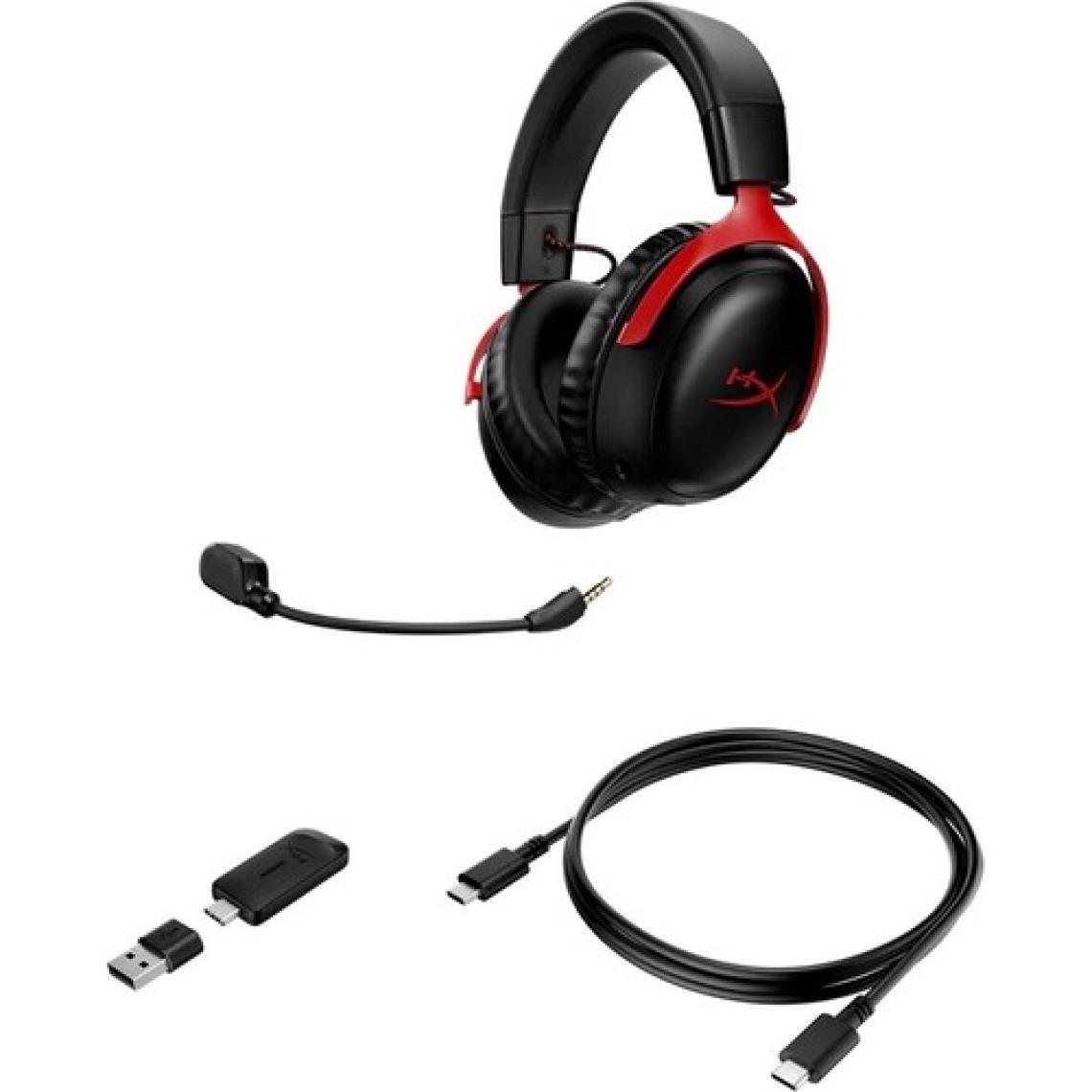 Hyperx Cloud Iıı Dts x Kablosuz Oyuncu Kulaklığı Kırmızı