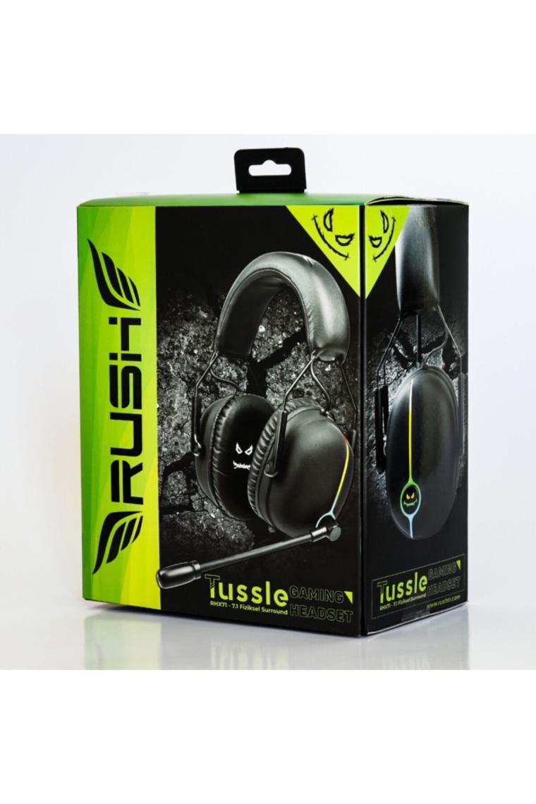 Rush TUSSLE RHX71 USB 7.1 Surround RGB Oyuncu Kulaklık