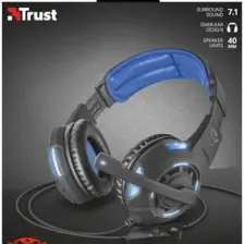 Trust 22052 GXT 350 Aydınlatmalı Mikrofonlu 7.1 Surround Oyuncu Kulaklığı
