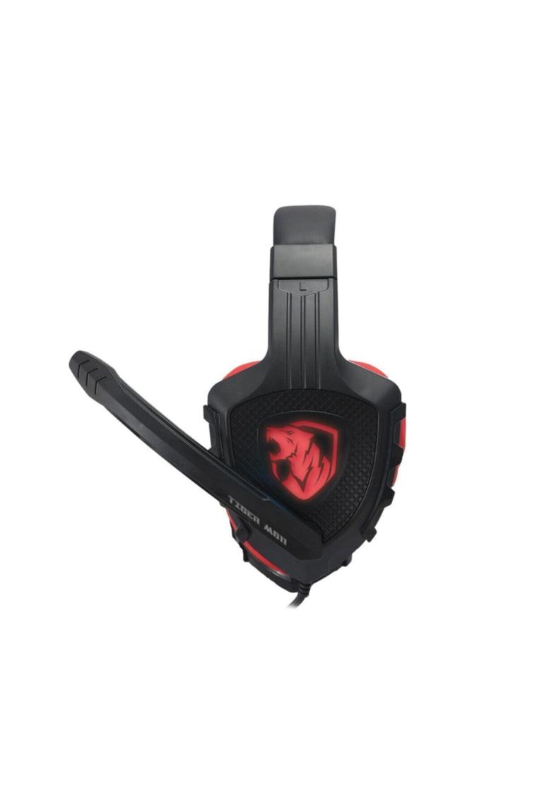 Preo My Game MG11 Kulaküstü Kulaklık  Kırmızı